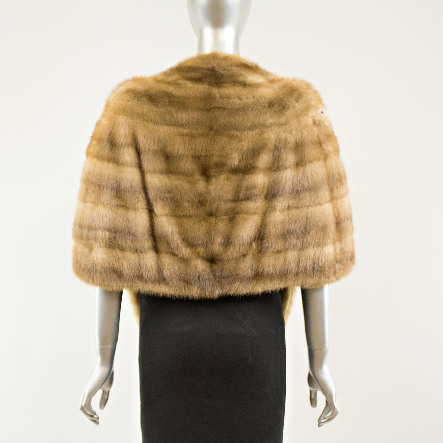 Autumn Haze Mink Cape - Size S