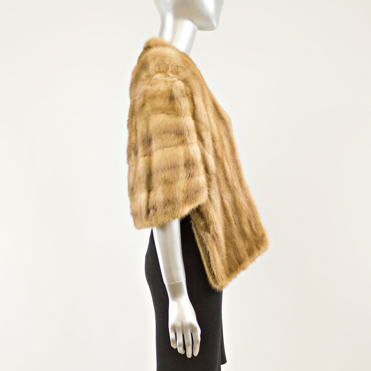 Autumn Haze Mink Cape - Size S