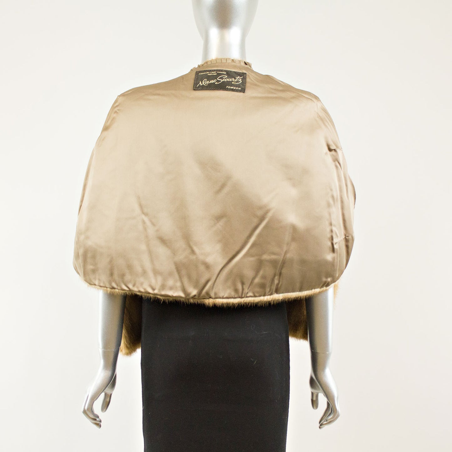 Autumn Haze Mink Cape - Size S