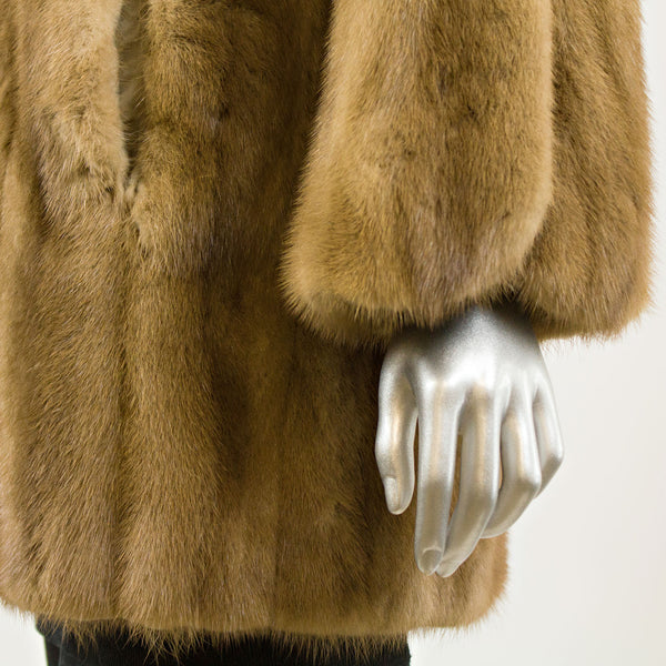 Autumn Haze Mink Coat Swing - Size S-M