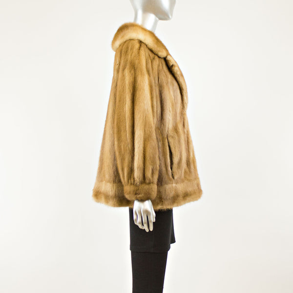 Autumn Haze Mink Jacket- Size L (Vintage Furs)
