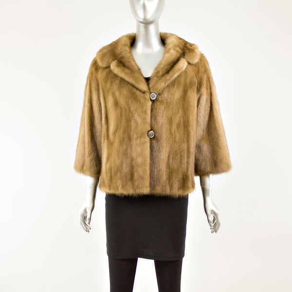 Autumn Haze Mink Jacket- Size M (Vintage Furs)