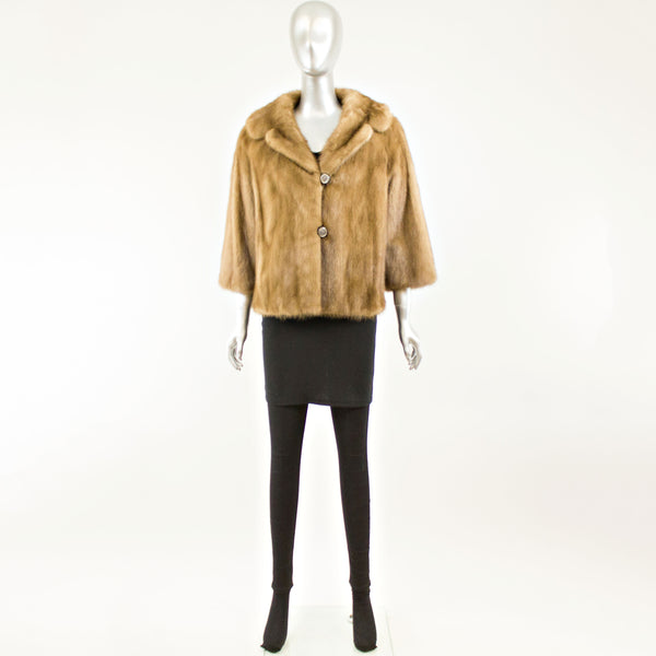 Autumn Haze Mink Jacket- Size M (Vintage Furs)