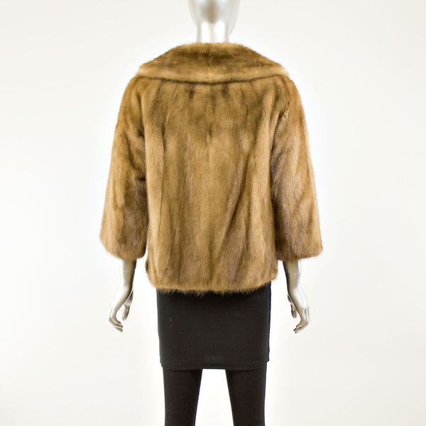 Autumn Haze Mink Jacket- Size M (Vintage Furs)