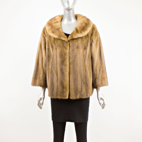 Autumn Haze Mink Jacket- Size L (Vintage Furs)