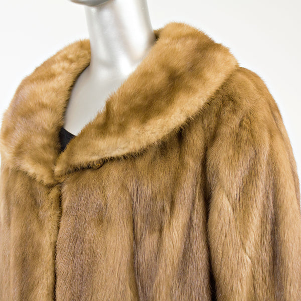 Autumn Haze Mink Jacket- Size L (Vintage Furs)