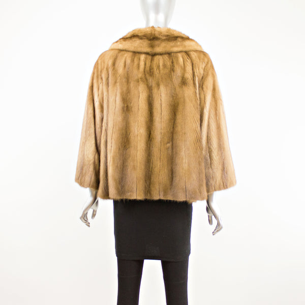 Autumn Haze Mink Jacket- Size L (Vintage Furs)