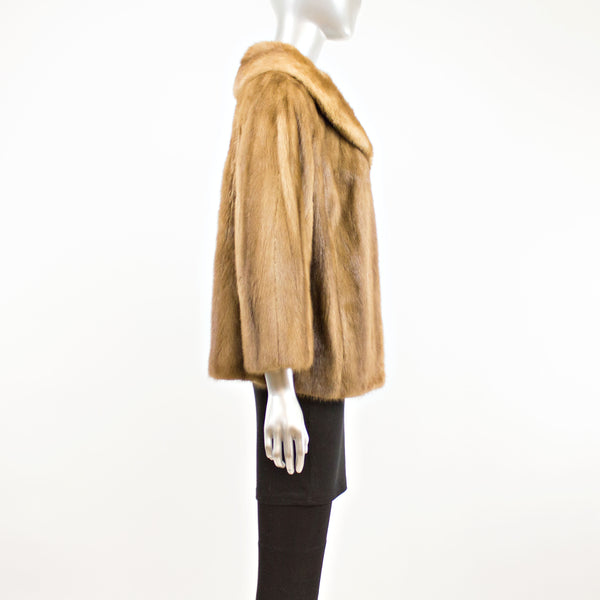 Autumn Haze Mink Jacket- Size L (Vintage Furs)