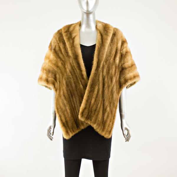 Autumn Haze Mink Stole - Free Size (Vintage Furs)