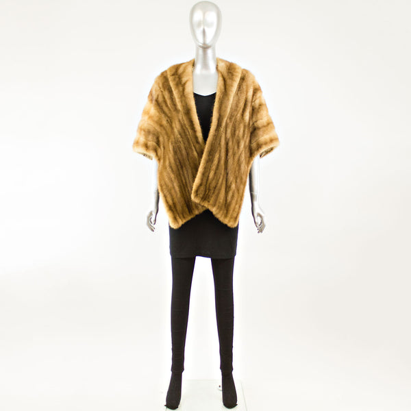 Autumn Haze Mink Stole - Free Size (Vintage Furs)
