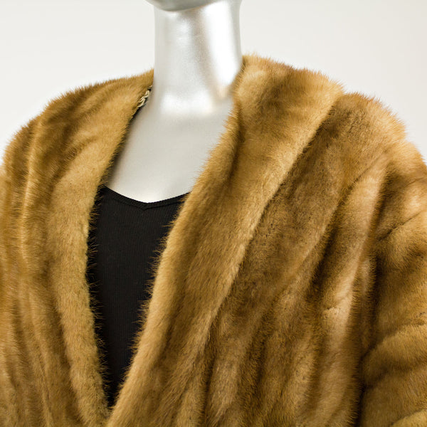 Autumn Haze Mink Stole - Free Size (Vintage Furs)