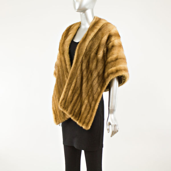 Autumn Haze Mink Stole - Free Size (Vintage Furs)