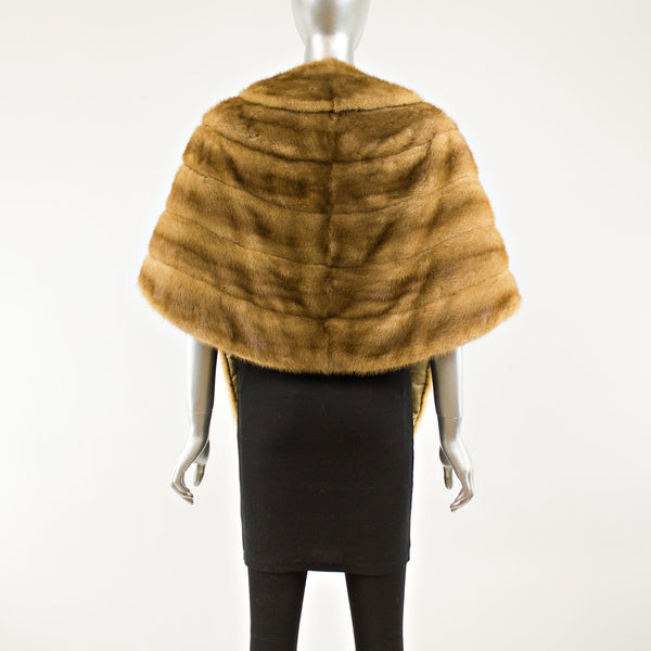 Autumn Haze Mink Stole - Free Size (Vintage Furs)