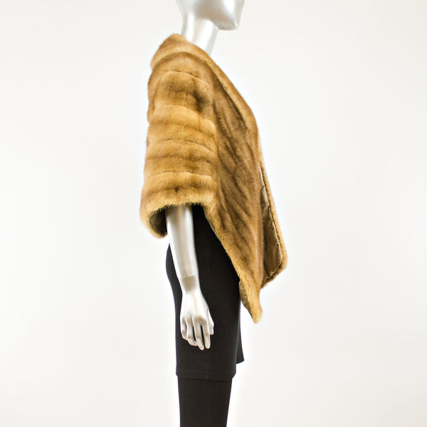 Autumn Haze Mink Stole - Free Size (Vintage Furs)