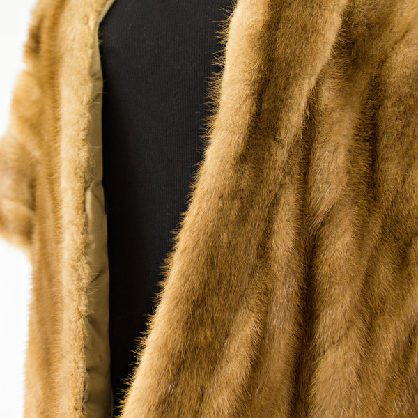 Autumn Haze Mink Stole - Free Size (Vintage Furs)