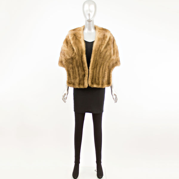 Autumn Haze Mink Stole- Free Size (Vintage Furs)