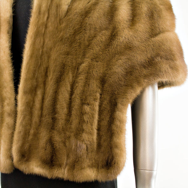 Autumn Haze Mink Stole- Free Size (Vintage Furs)