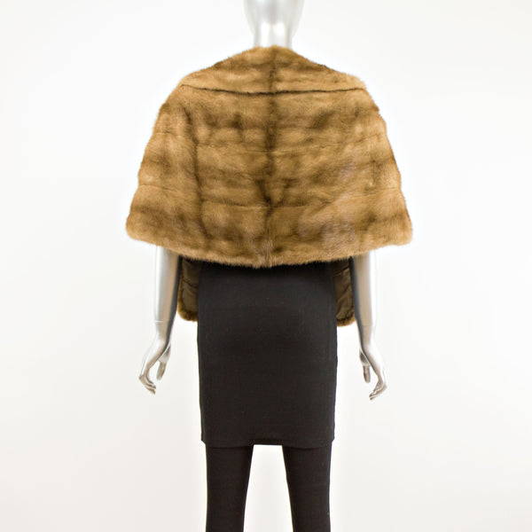 Autumn Haze Mink Stole- Free Size (Vintage Furs)