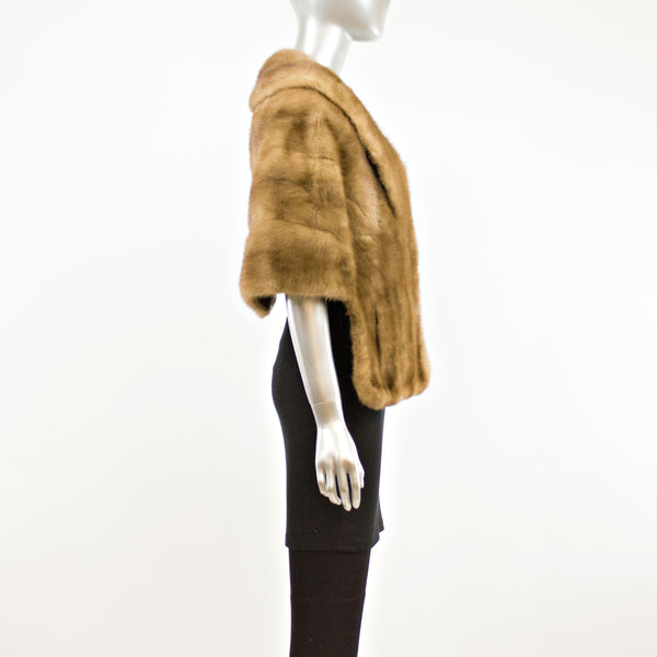 Autumn Haze Mink Stole- Free Size (Vintage Furs)