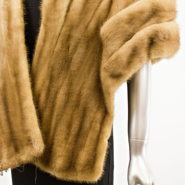 Autumn Haze Mink Stole- Free Size (Vintage Furs)