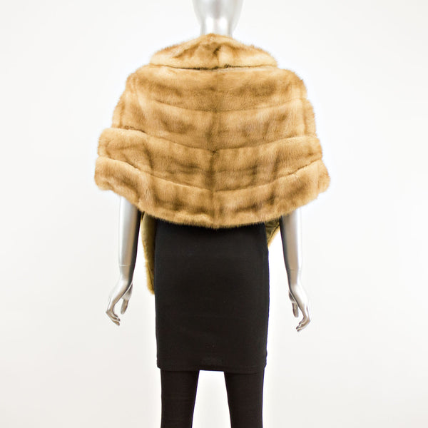 Autumn Haze Mink Stole- Free Size (Vintage Furs)