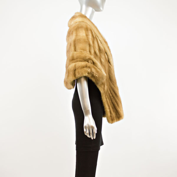 Autumn Haze Mink Stole- Free Size (Vintage Furs)