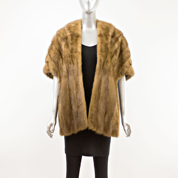 Autumn Haze Mink Stole- Size Free (Vintage Furs)