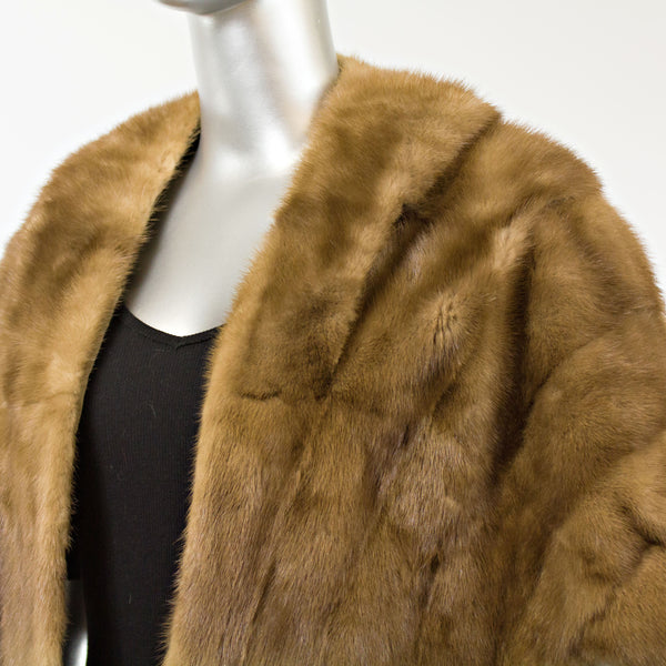 Autumn Haze Mink Stole- Size Free (Vintage Furs)