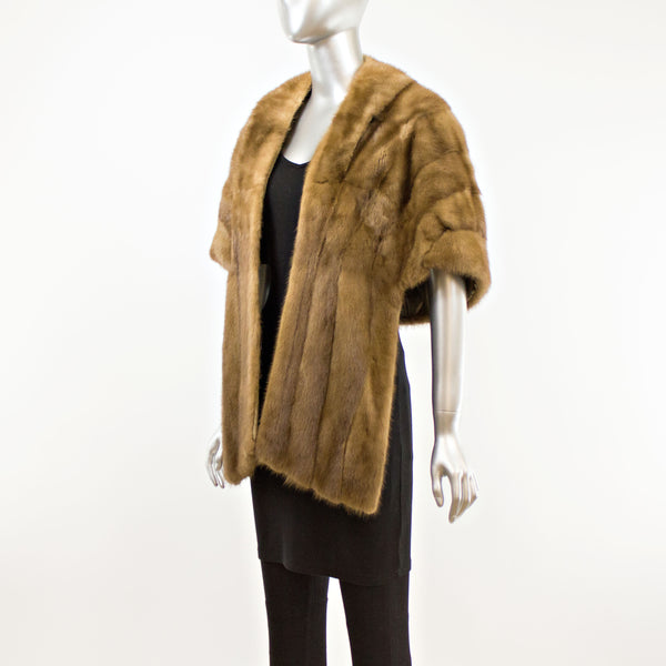 Autumn Haze Mink Stole- Size Free (Vintage Furs)