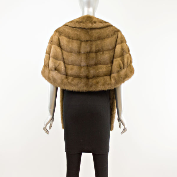 Autumn Haze Mink Stole- Size Free (Vintage Furs)