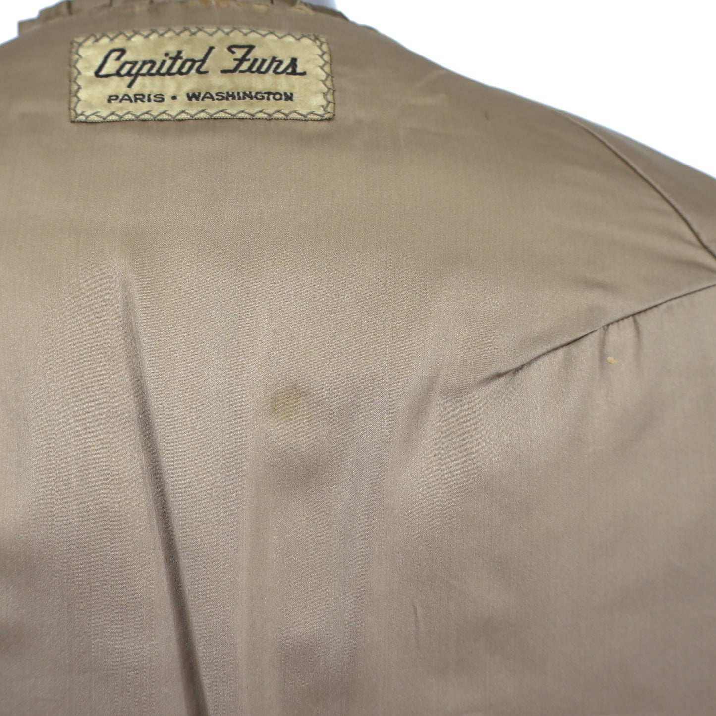 Light Brown Mink Stole- Size Free