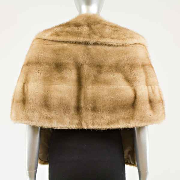 Autumn haze Mink Stole - Free Size