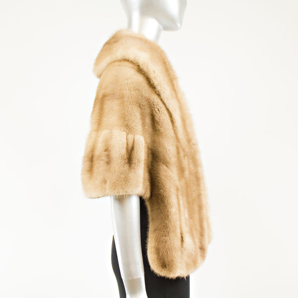 Autumn haze Mink Stole - Free Size