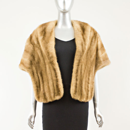 Autumn Haze Mink Stole - Size S (Vintage Furs)