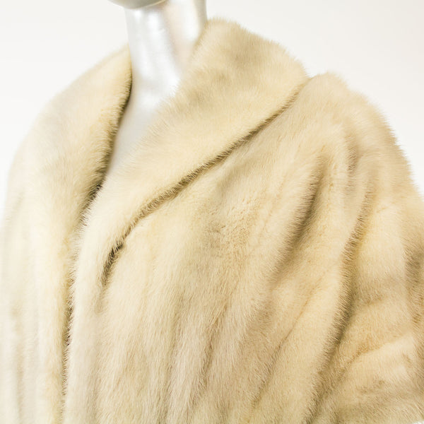 Azurine Mink Stole- Free Size (Vintage Furs)
