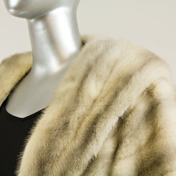 Azurine Mink Stole - Free Size (Vintage Furs)