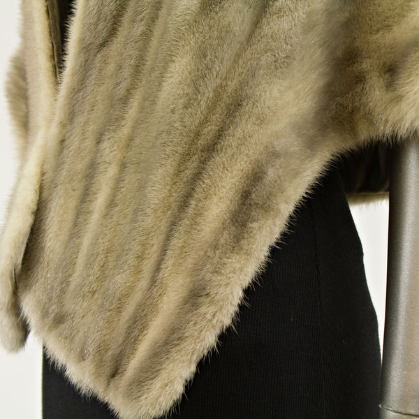 Azurine Mink Stole - Free Size (Vintage Furs)