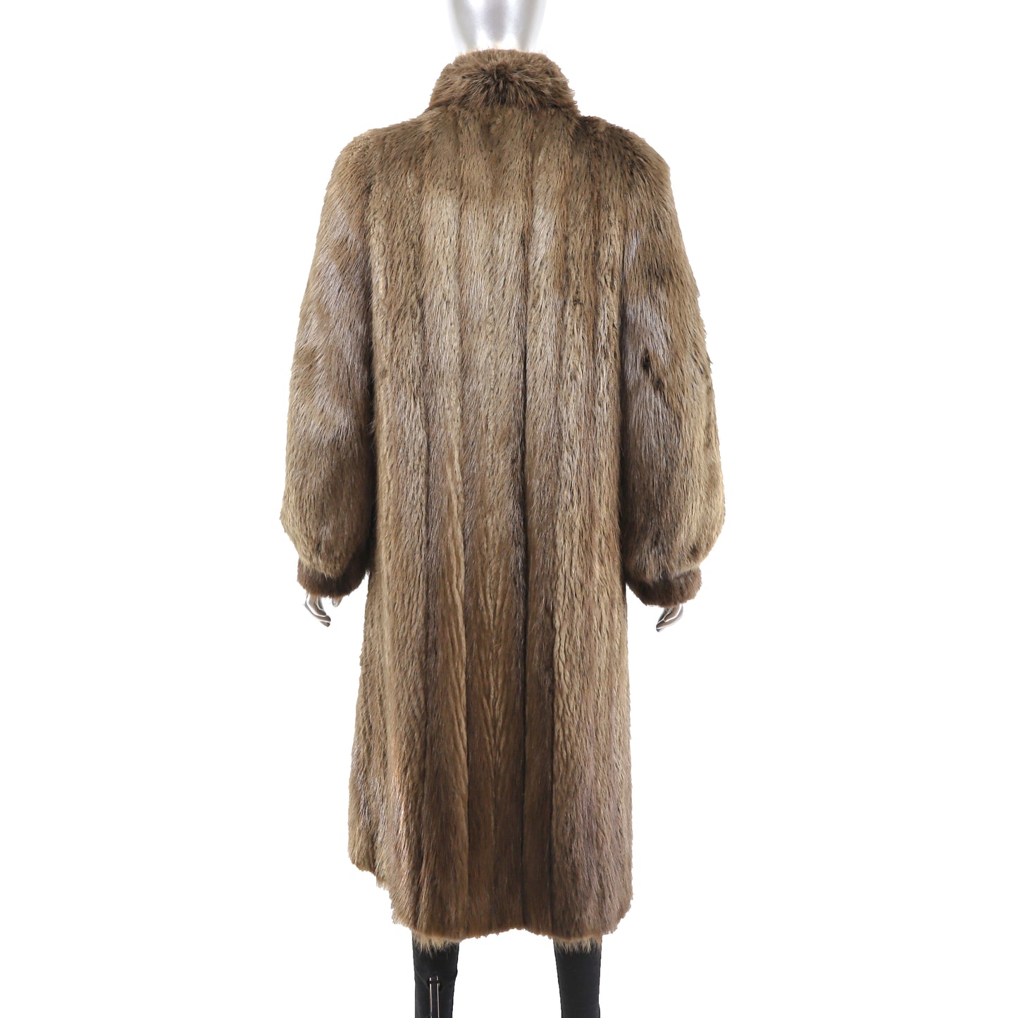 Lord & Taylor Long Hair Beaver Coat- Size S