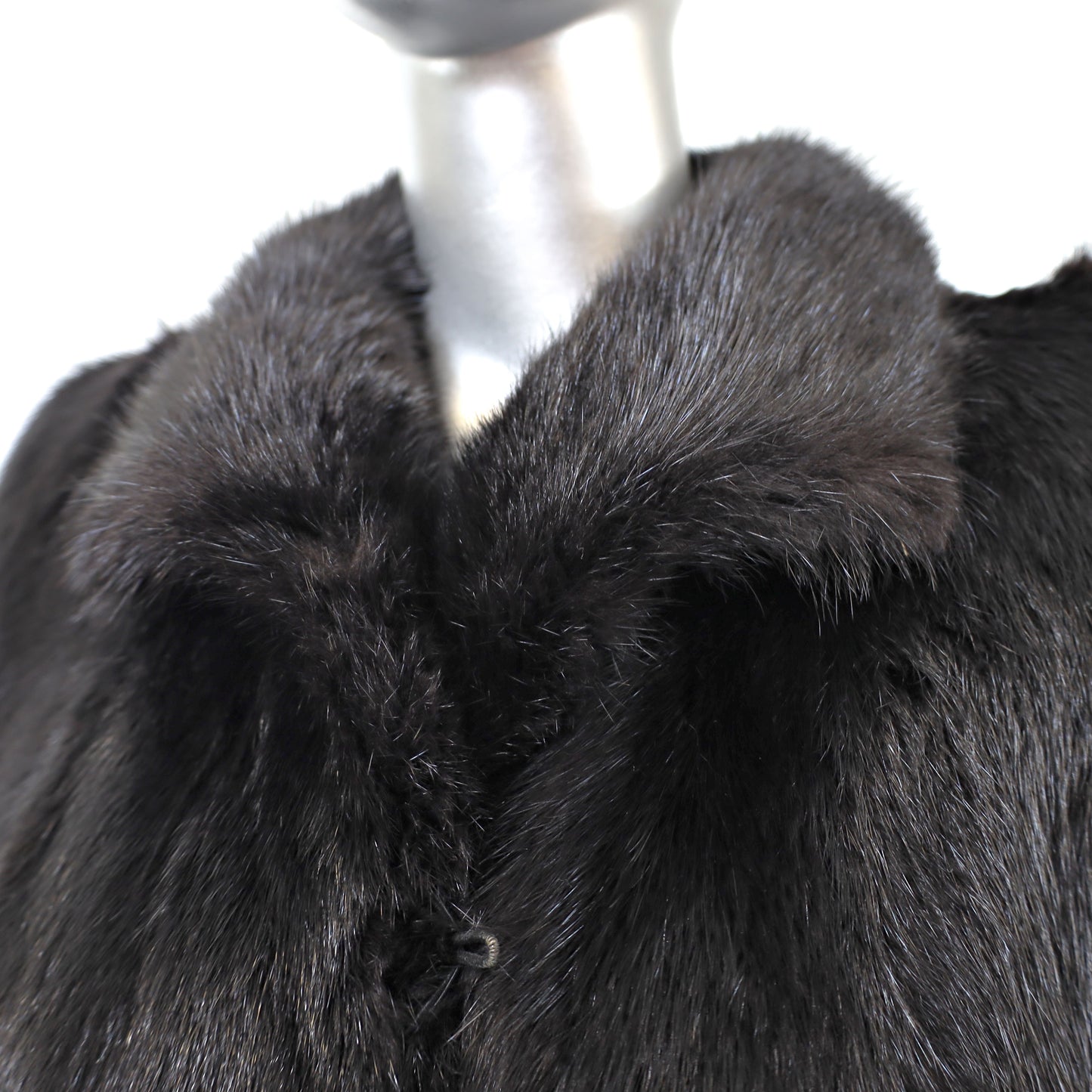 Full Length Beaver Coat- Size M