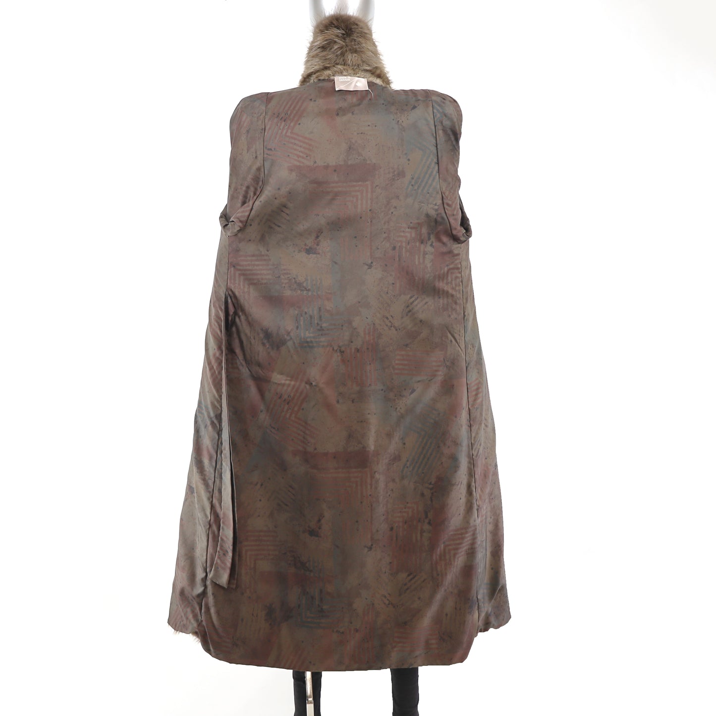 Long Hair Beaver Coat- Size M