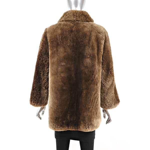 Sheared Beaver Jacket- Size M