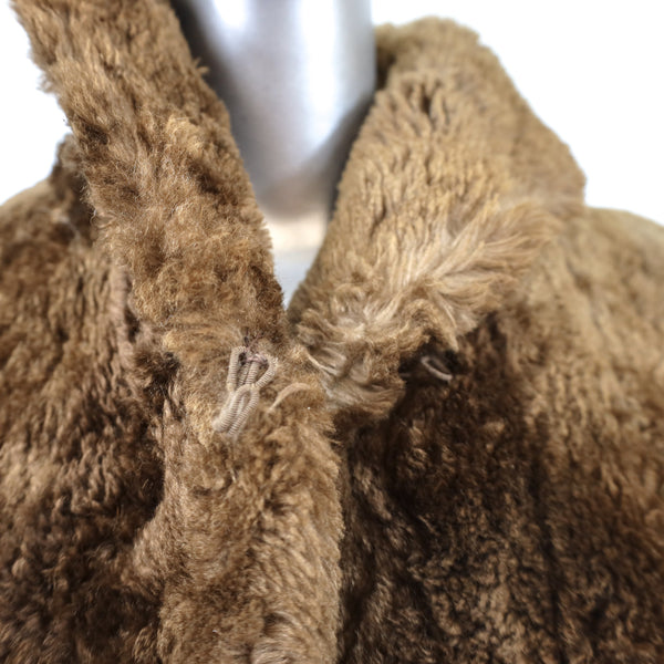 Sheared Beaver Jacket- Size M