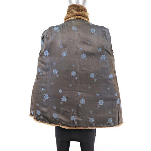 Sheared Beaver Jacket- Size M