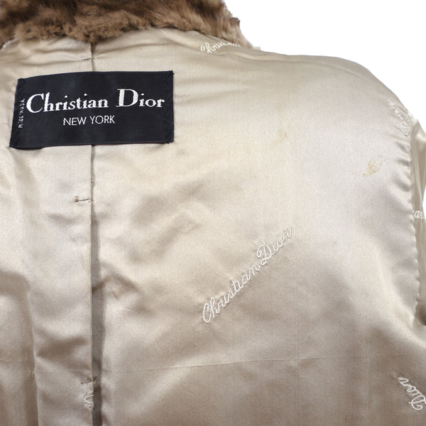 Christian Dior Sheared Beaver Jacket- Size XXL