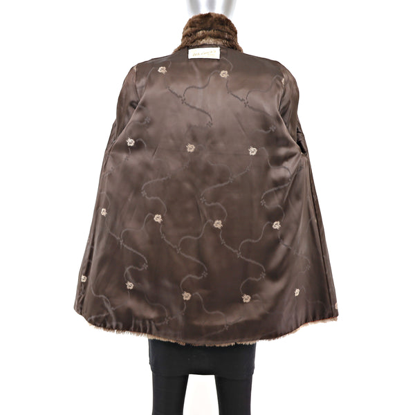Sheared Beaver Jacket- Size M-L