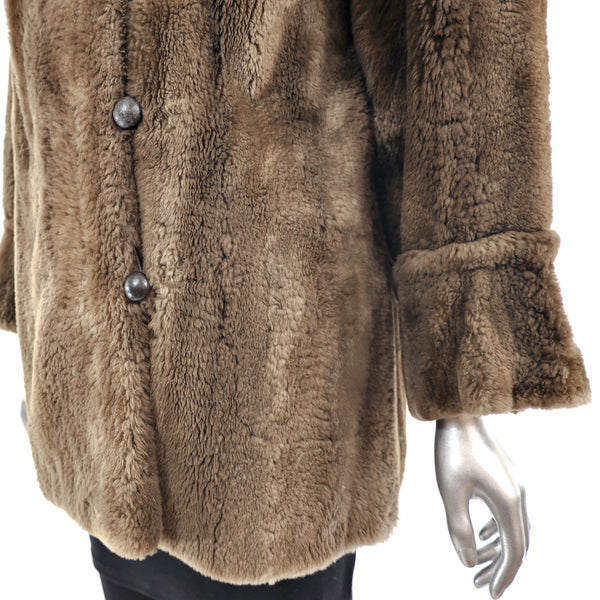 Sheared Beaver Jacket- Size M-L