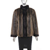 Neiman Marcus Beaver Jacket- Size M