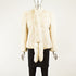 Beige Cream Sheep Skin Jacket - Size S-M ( Vintage Furs)