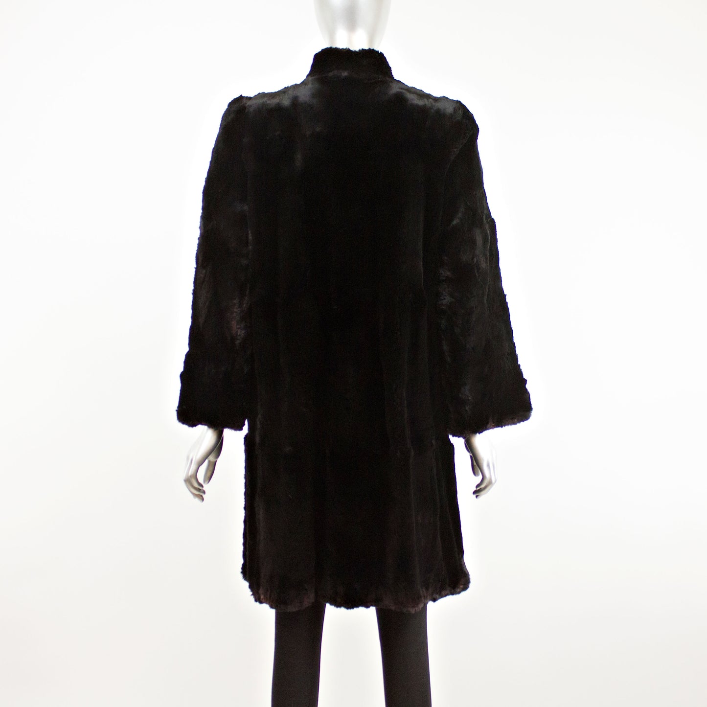 Black Rabbit 3/4 Coat- Size M