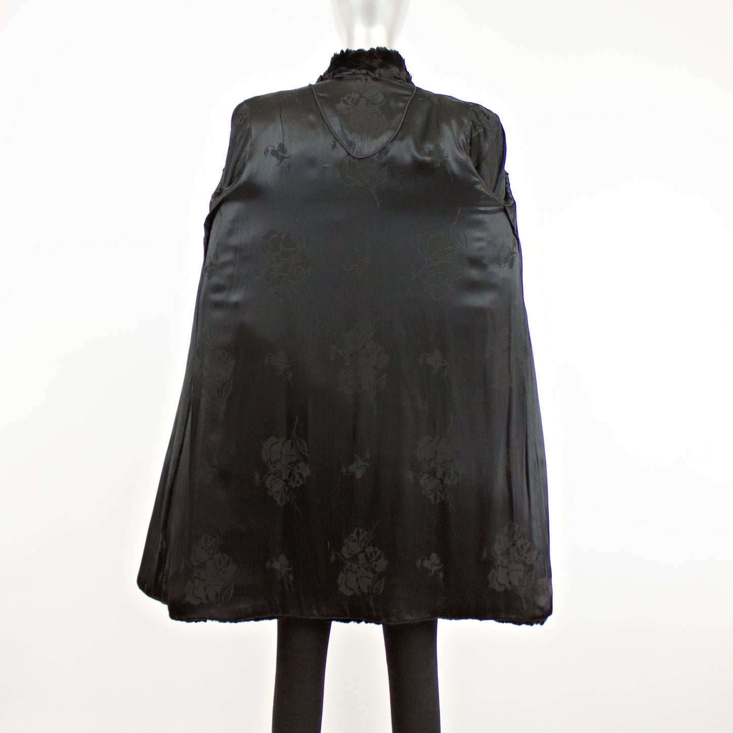 Black Rabbit 3/4 Coat- Size M